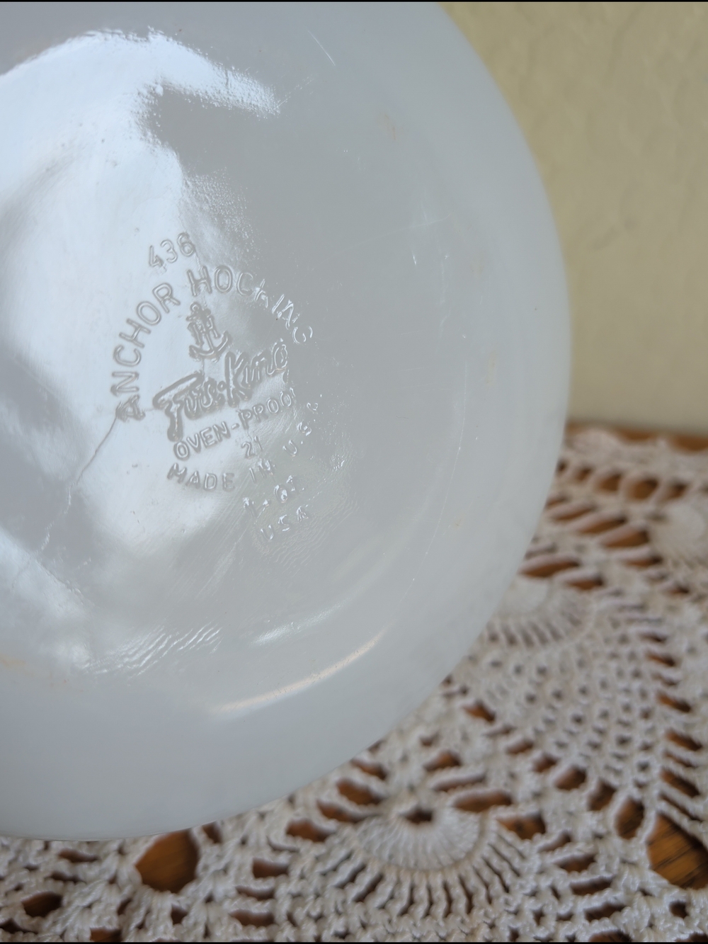 2 Corn Flower Blue Fire King Casserole Dish is a vintage piece from the Fire-K - Picture 4 of 9